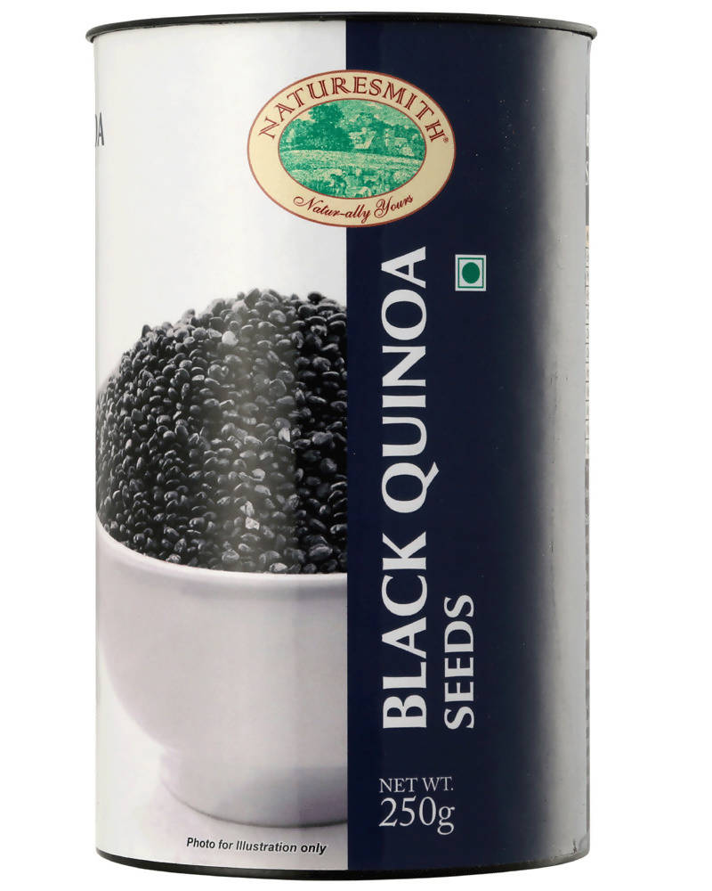 Image 1 of 250 gm for the product Naturesmith Black Quinoa Seeds