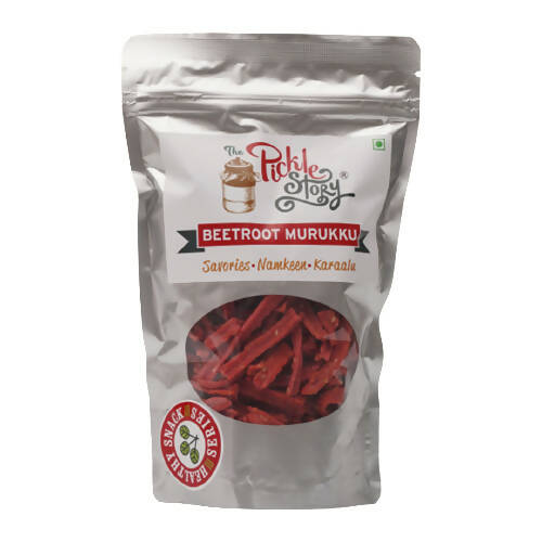 Image 1 of 100 gm / Pack of 1 for the product The Pickle Story Beetroot Murukku