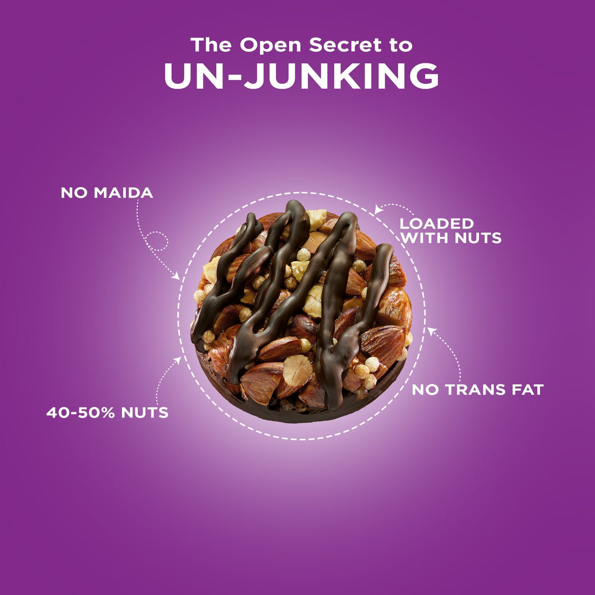 Image 2 of Open Secret Choco Almond Story Box (x5 Nutty Cookies)