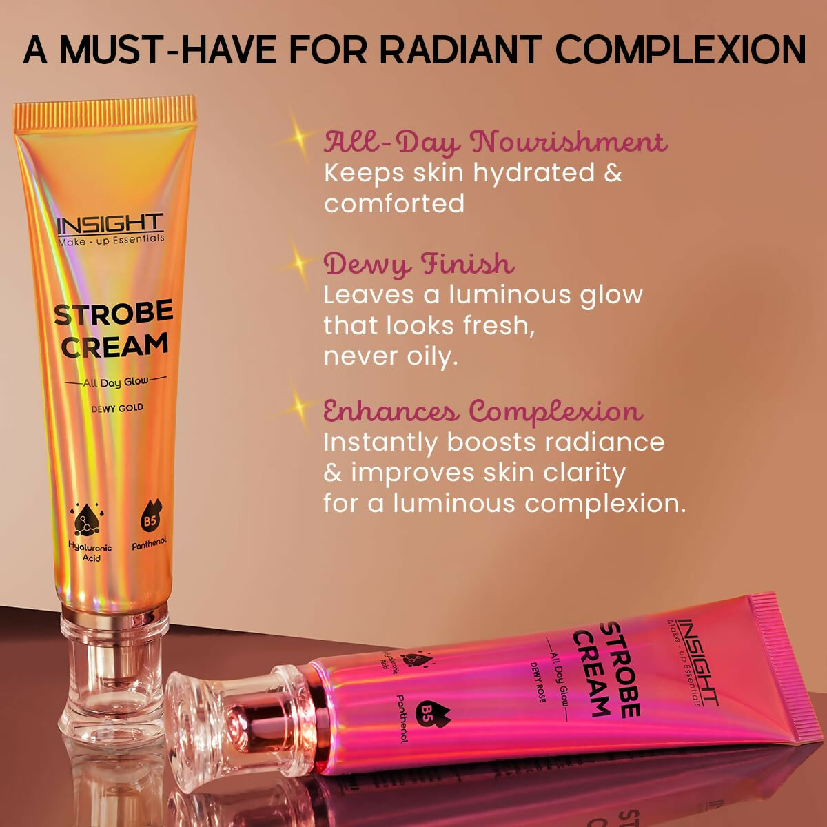 Image 3 of Insight Strobe Cream - Dewy Rose, Instant Radiance & Dewy Glow