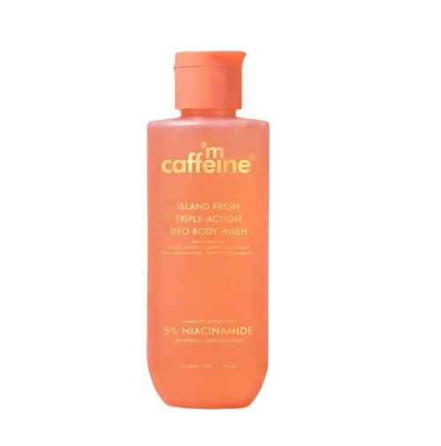 Image 1 of 250 ml / Pack of 1 for the product mCaffeine Island Fresh Triple-Action Deo Body Wash