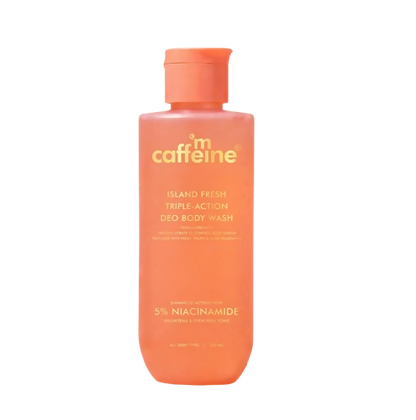 Image 1 of 250 ml / Pack of 1 for the product mCaffeine Island Fresh Triple-Action Deo Body Wash