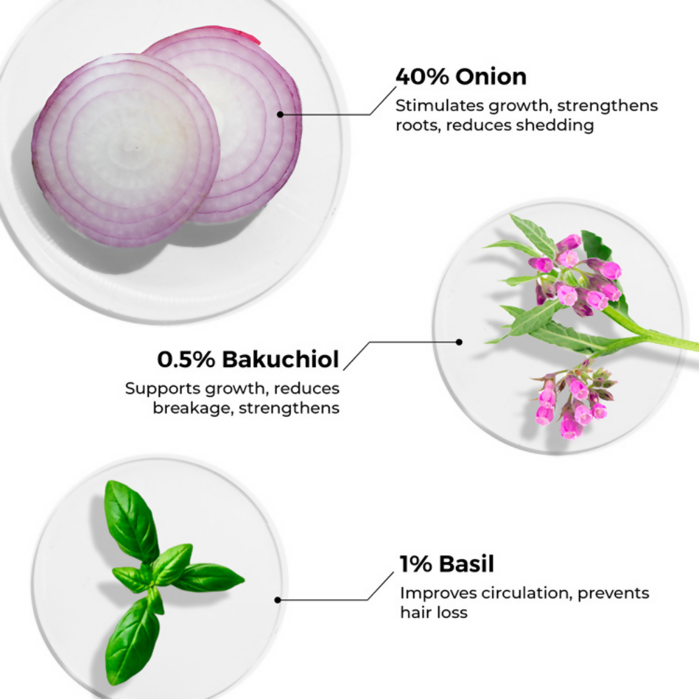 Image 7 of Brillare Onion & Bakuchiol Oil Shots For Hair Fall Reduction