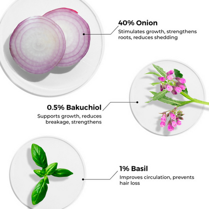Image 7 of Brillare Onion & Bakuchiol Oil Shots For Hair Fall Reduction