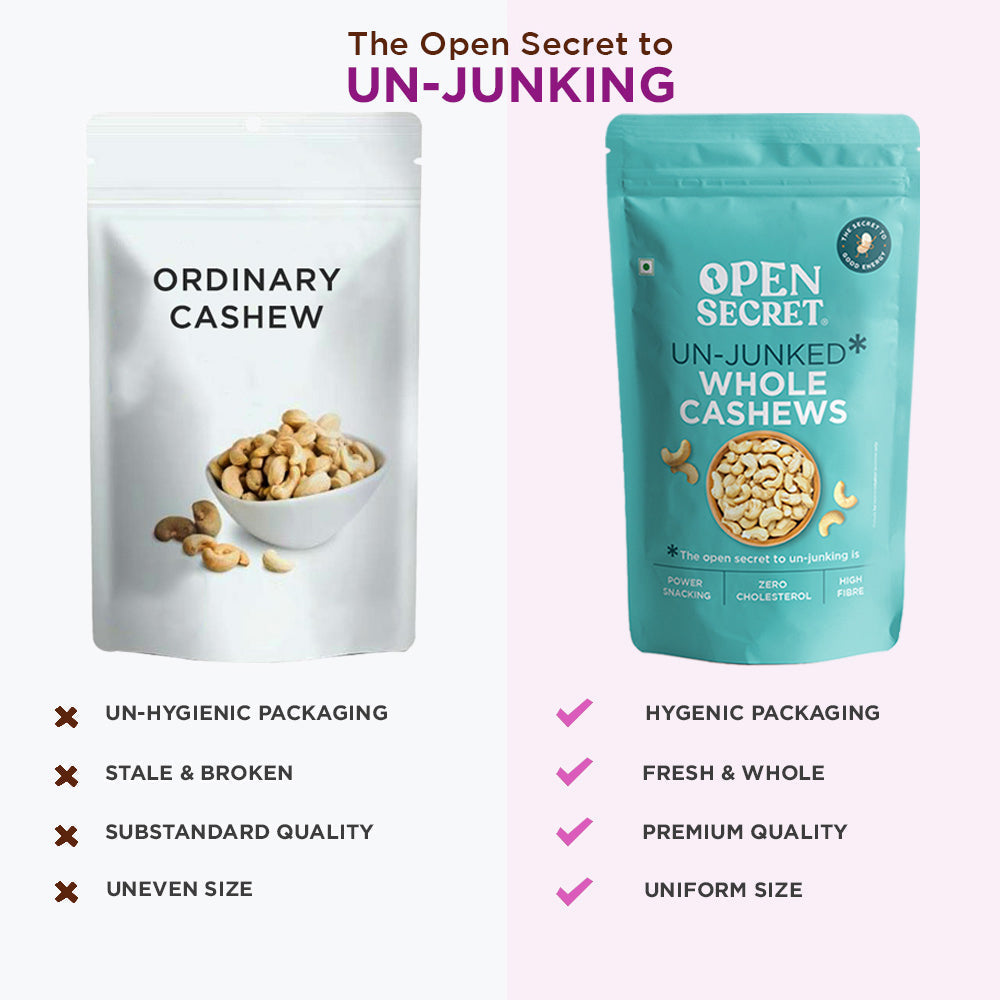 Image 2 of Open Secret Premium Whole Cashews