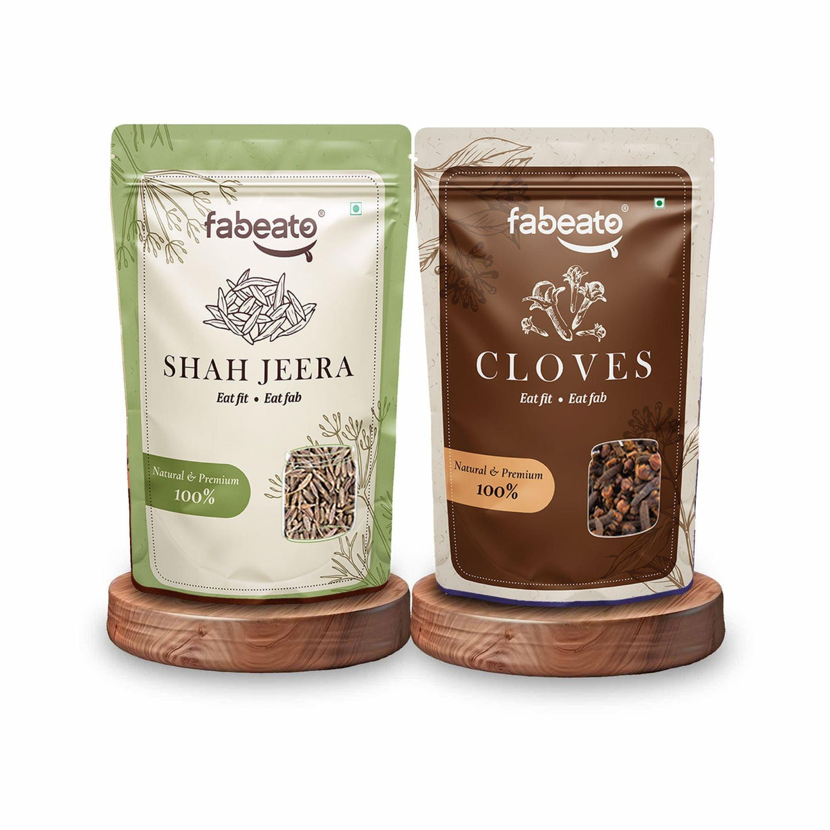 Image 1 of Fabeato Natural Premium Shah Jeera & Cloves Combo