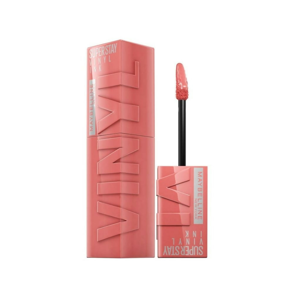 Image 1 of 4.2 ml for the product Maybelline New York Super Stay Vinyl Ink Liquid Lipstick, Instant Shine Lasts Up To 16H - Charmed