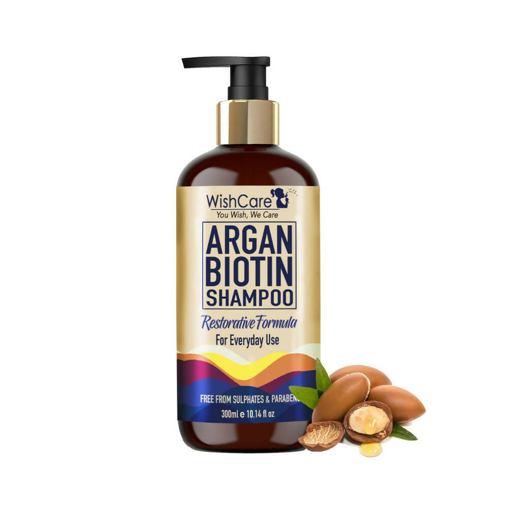 Image 1 of Wishcare Argan Oil Biotin Shampoo