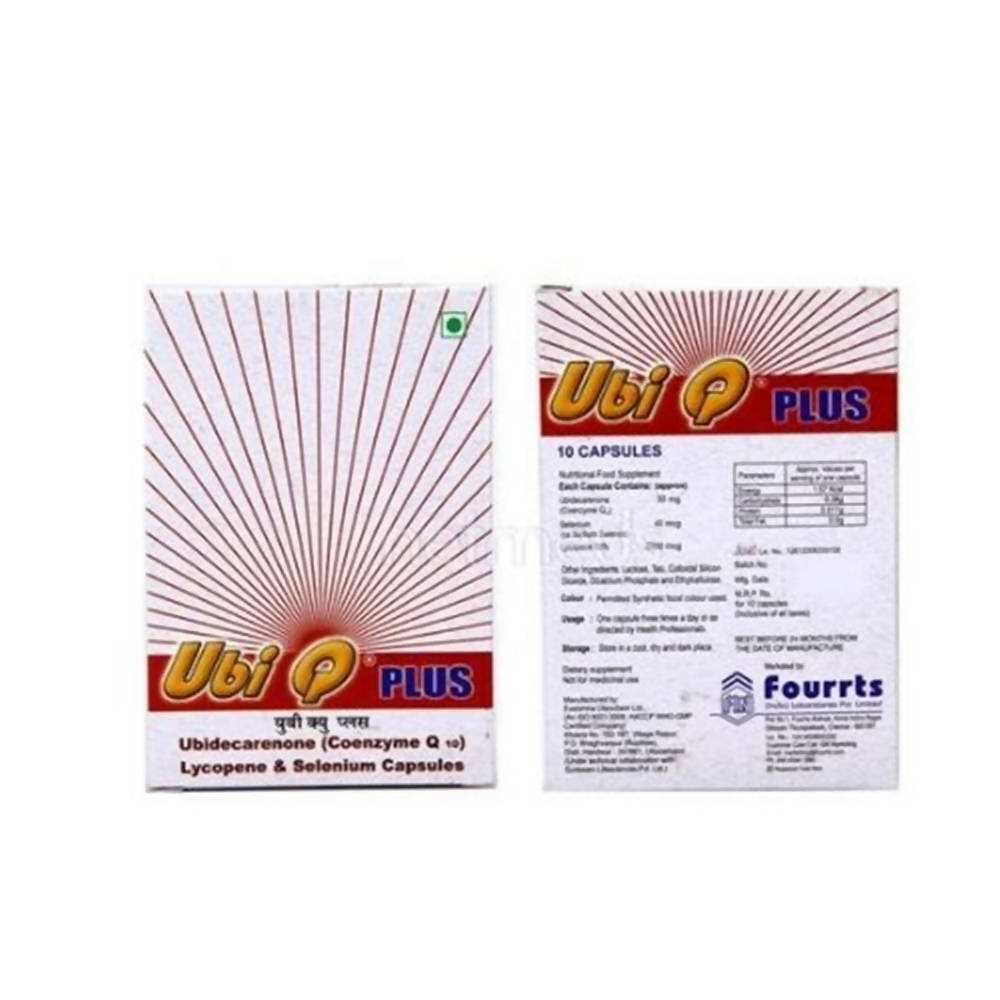 Image 1 of 10 Caps for the product Fourrts Homeopathy Ubi Q Plus Capsules