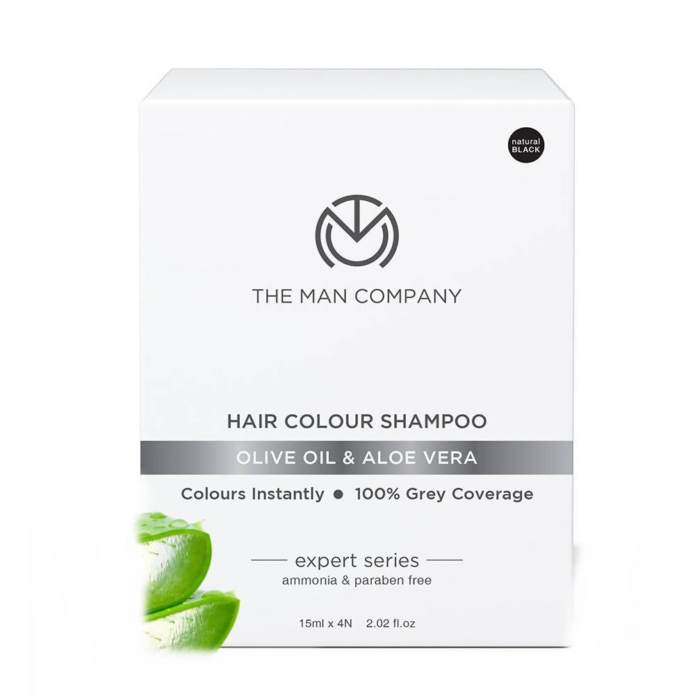 Image 1 of 15 ml * 4N for the product The Man Company Hair Color Shampoo