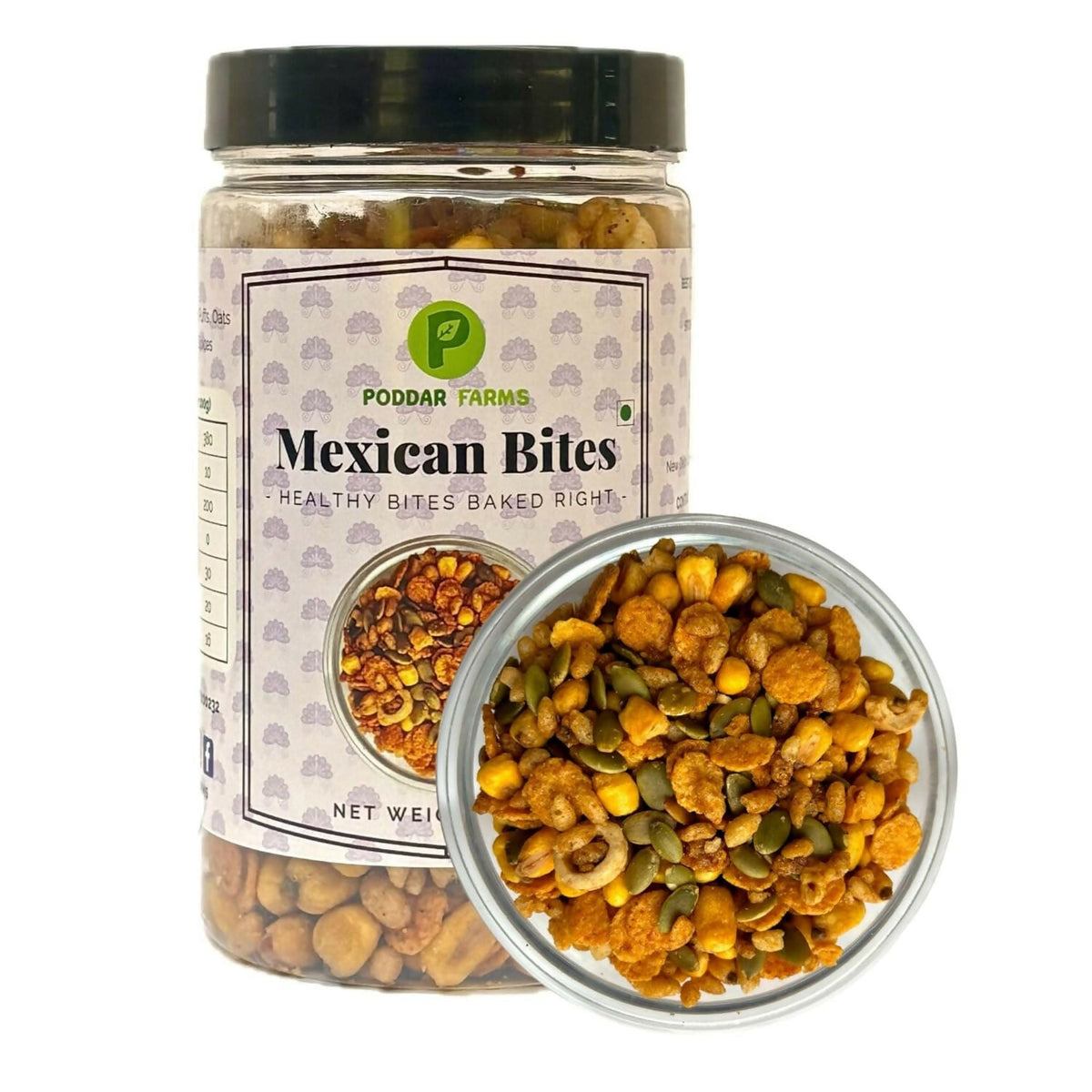 Image 5 of Poddar Farms Roasted Mexican Bites Wholesome Snack