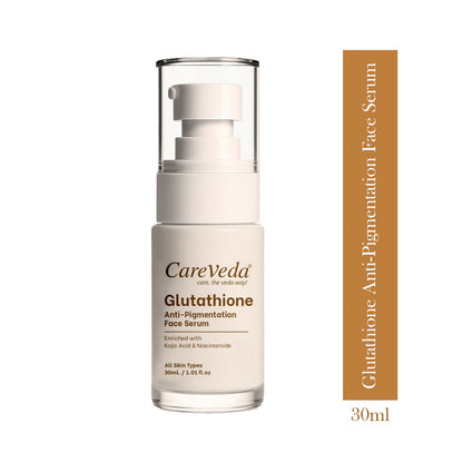 Image 2 of CareVeda Glutathione Anti-Pigmentation Face Serum Enriched with Kojic Acid & Niacinamide