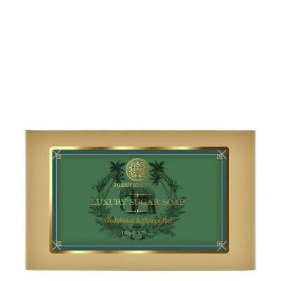 Image 1 of Forest Essentials Luxury Sugar Soap Sandalwood & Orange Peel