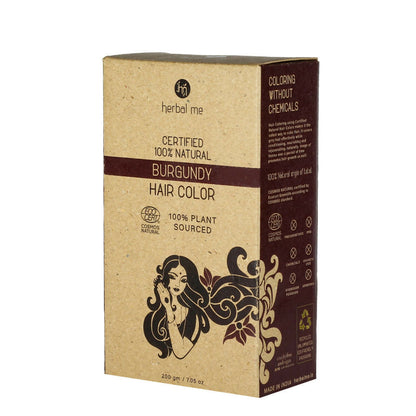 Image 1 of Herbal Me Burgundy Natural Hair Color
