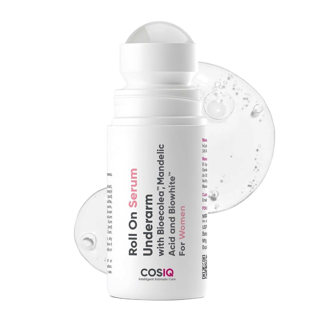 Image 1 of Cos-IQ Brightening Underarm Roll On Serum For Women, With Bioecolea, Mandelic Acid and Bio White