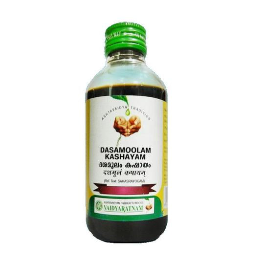 Image 1 of 200 ml for the product Vaidyaratnam Dasamoolam Kashayam