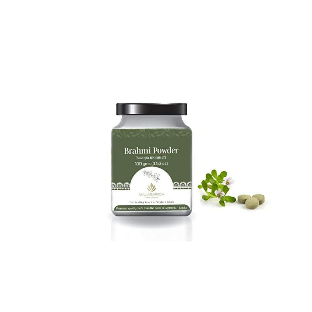 Image 1 of 100 gm for the product Malabarica Brahmi Powder