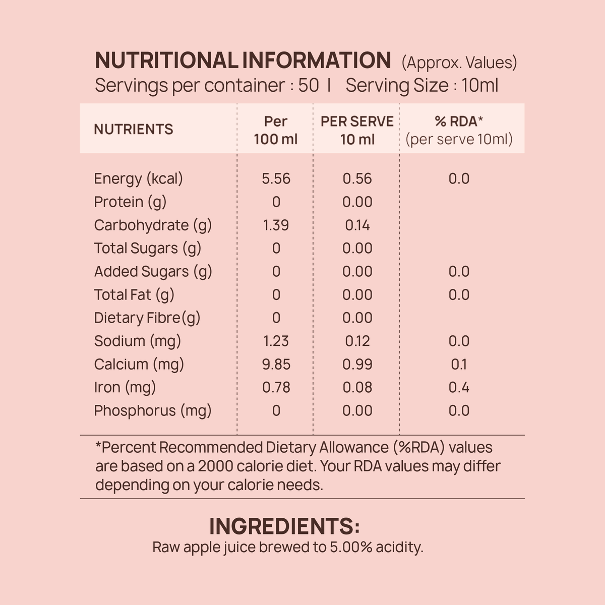 Image 3 of Disano Apple Cider Vinegar - Mother