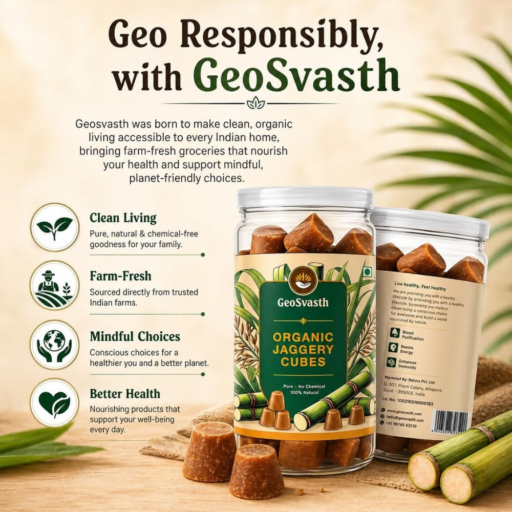 Image 4 of GeoSvasth Organic Jaggery Cubes