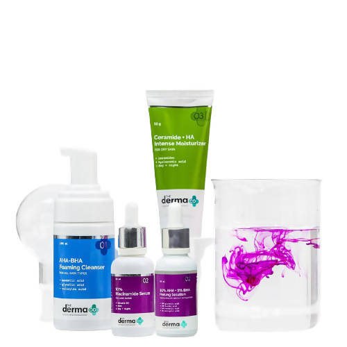 Image 1 of Combo for the product The Derma Co No More Acne Marks Regimen Kit