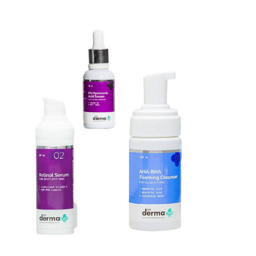 Image 1 of Combo Pack for the product The Derma Co No More Wrinkles Kit