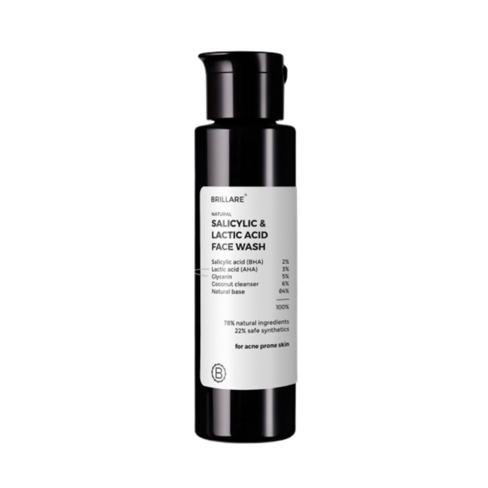 Image 1 of 100 ml / Pack of 1 for the product Brillare Oil Control & Acne Care Deep Cleansing 2% Salicylic Acid Face Wash
