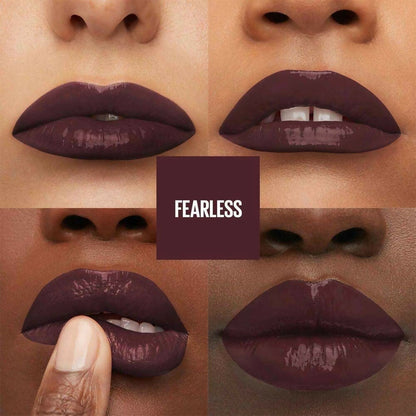 Image 5 of Maybelline New York Super Stay Vinyl Ink Liquid Lipstick, Instant Shine Lasts Up To 16H - Fearless