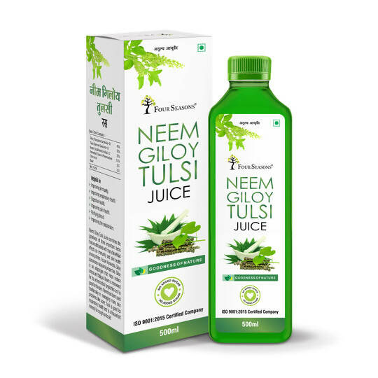 Image 1 of 500 ml for the product Four Seasons Neem Giloy Tulsi Juice