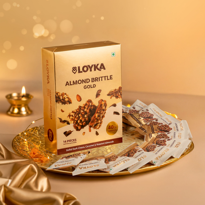 Image 4 of Loyka Almond Brittle Gold 14 Pcs Box