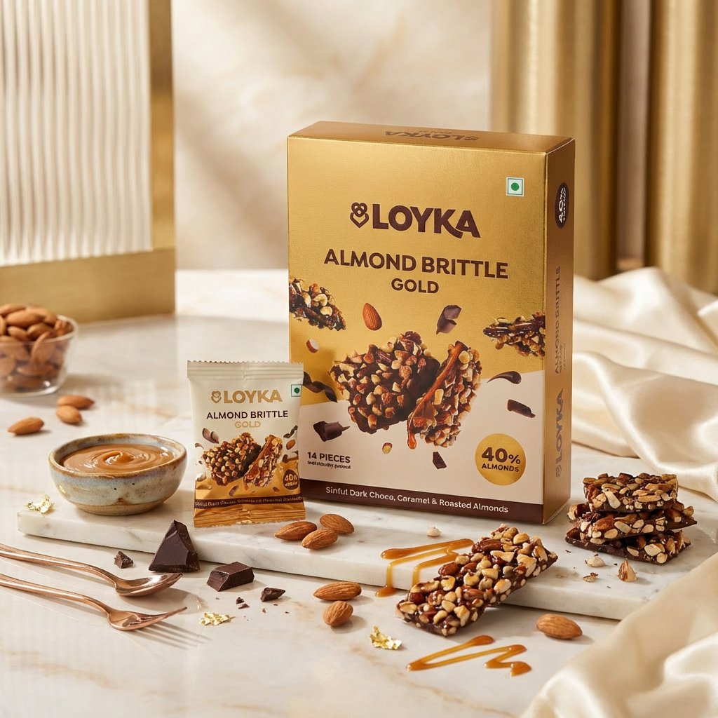 Image 5 of Loyka Almond Brittle Gold 14 Pcs Box