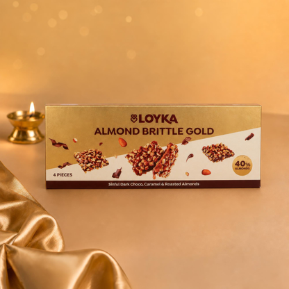 Image 5 of Loyka Almond Brittle Gold 4 Pcs Box