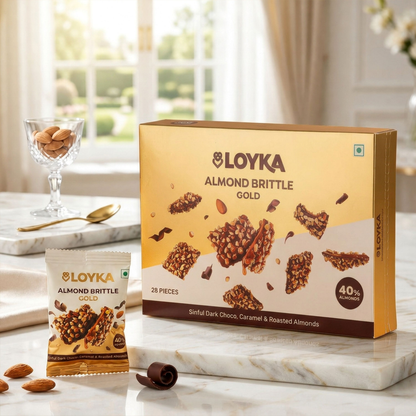 Image 5 of Loyka Almond Brittle Gold 28 Pcs Box
