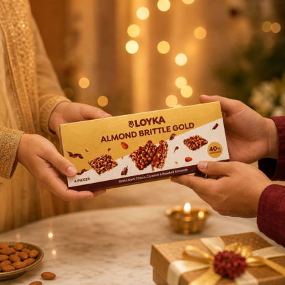 Image 3 of Loyka Almond Brittle Gold 4 Pcs Box