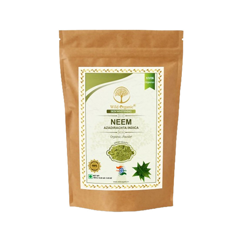 Image 1 of Wild Organic Neem Leaf Powder For Face And Hair Pack