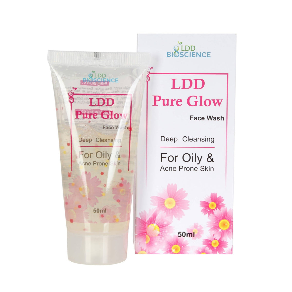 Image 1 of 50 ml / Pack of 1 for the product LDD Bioscience Pure Glow Face Wash