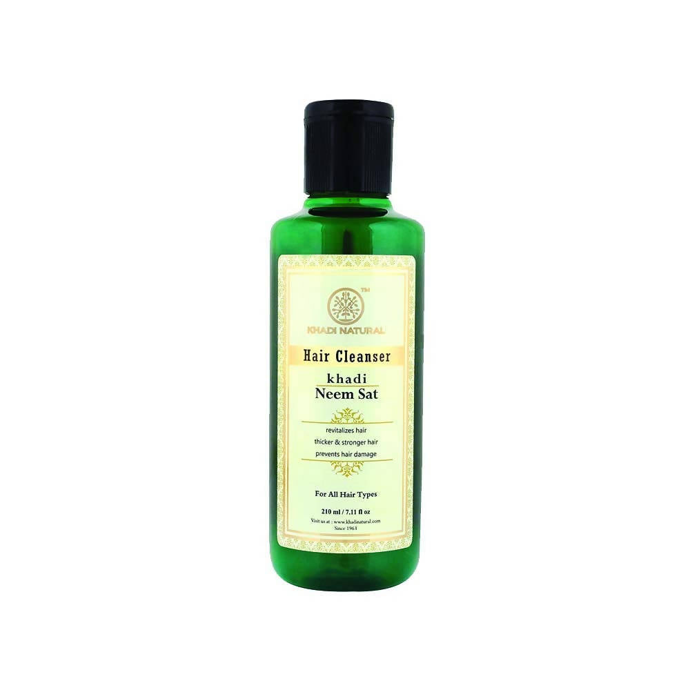 Image 1 of 210 ml for the product Khadi Natural Hair Cleanser Khadi Neem Sat