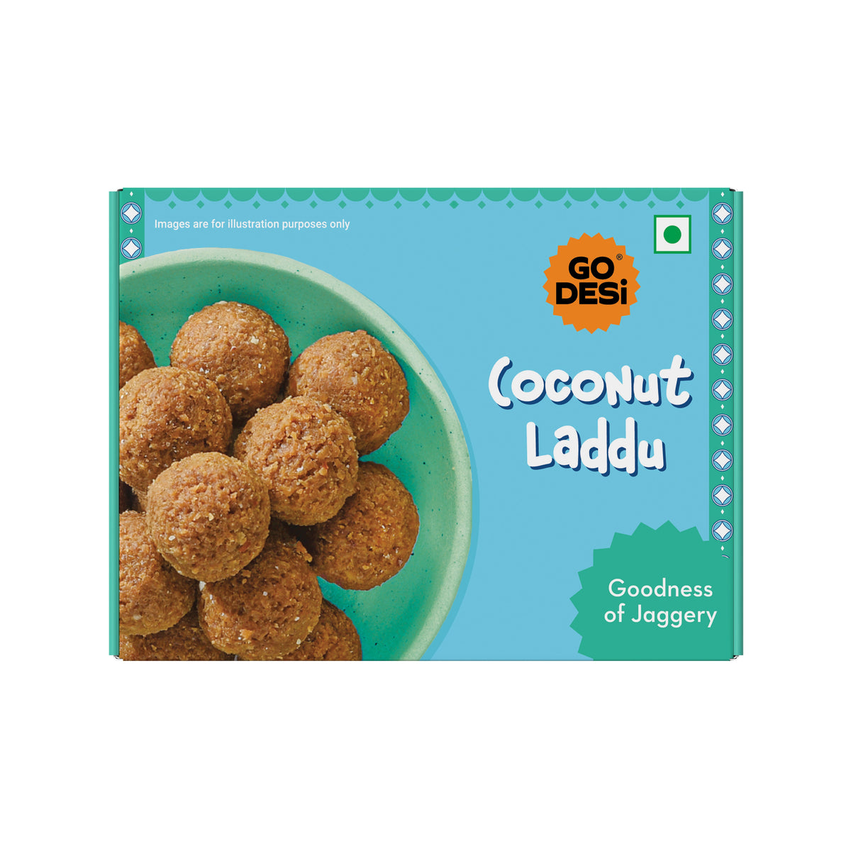 Image 1 of Go desi Coconut Laddu | With Goodness of Jaggery
