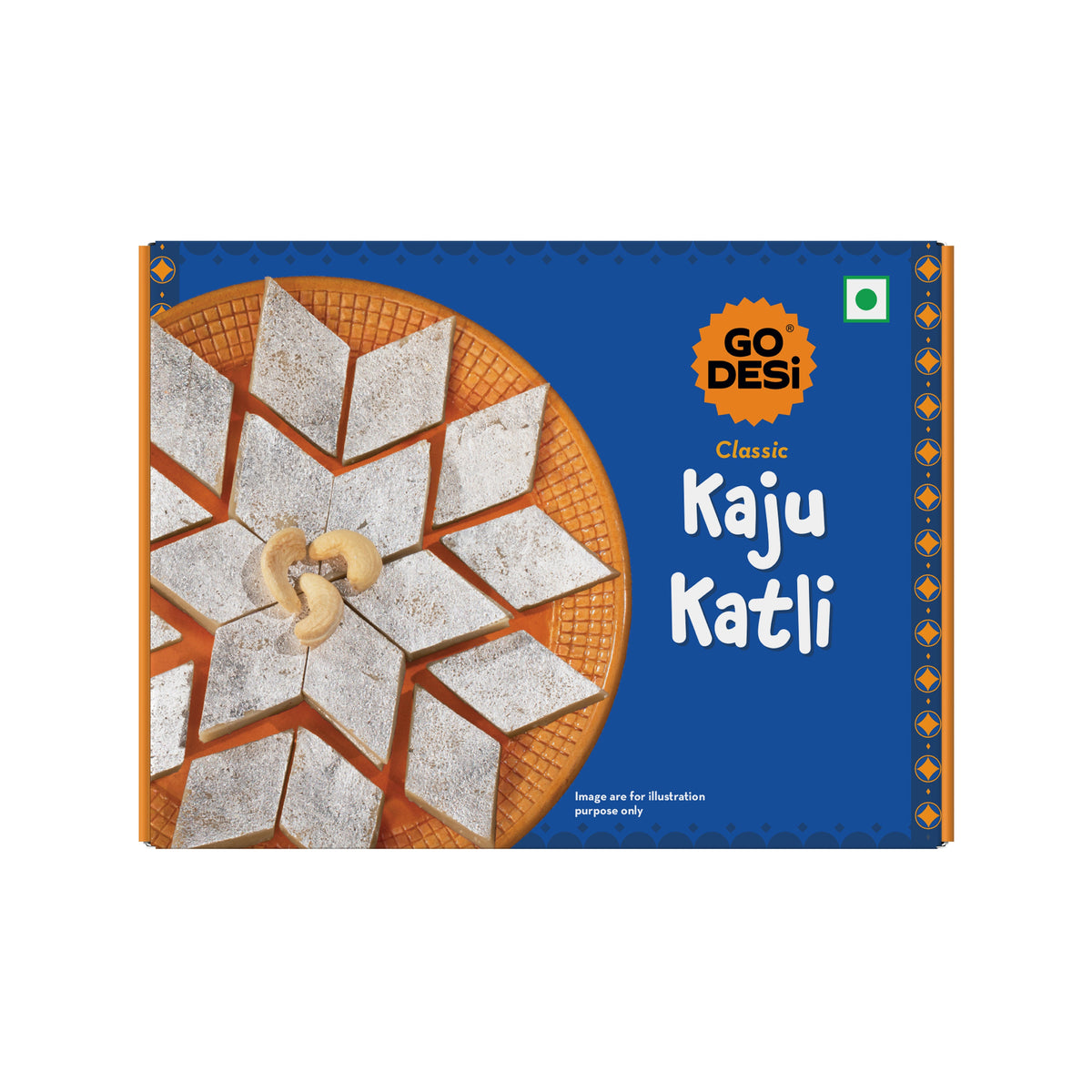 Image 1 of Go desi Classic Kaju Katli