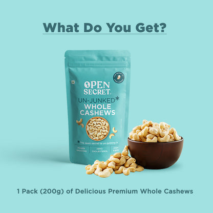 Image 4 of Open Secret Premium Whole Cashews