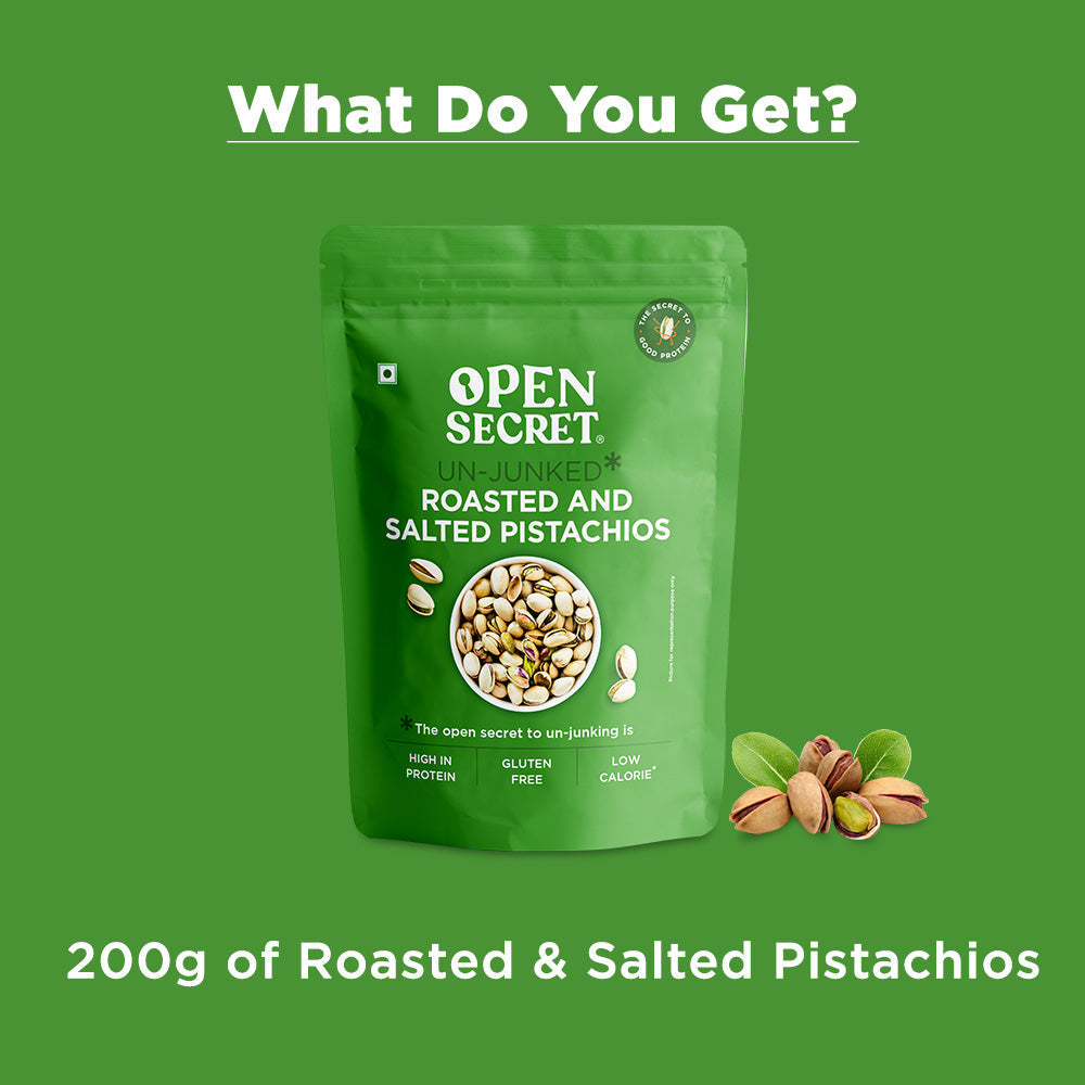 Image 2 of Open Secret Unjunked Roasted and Salted Pistachio