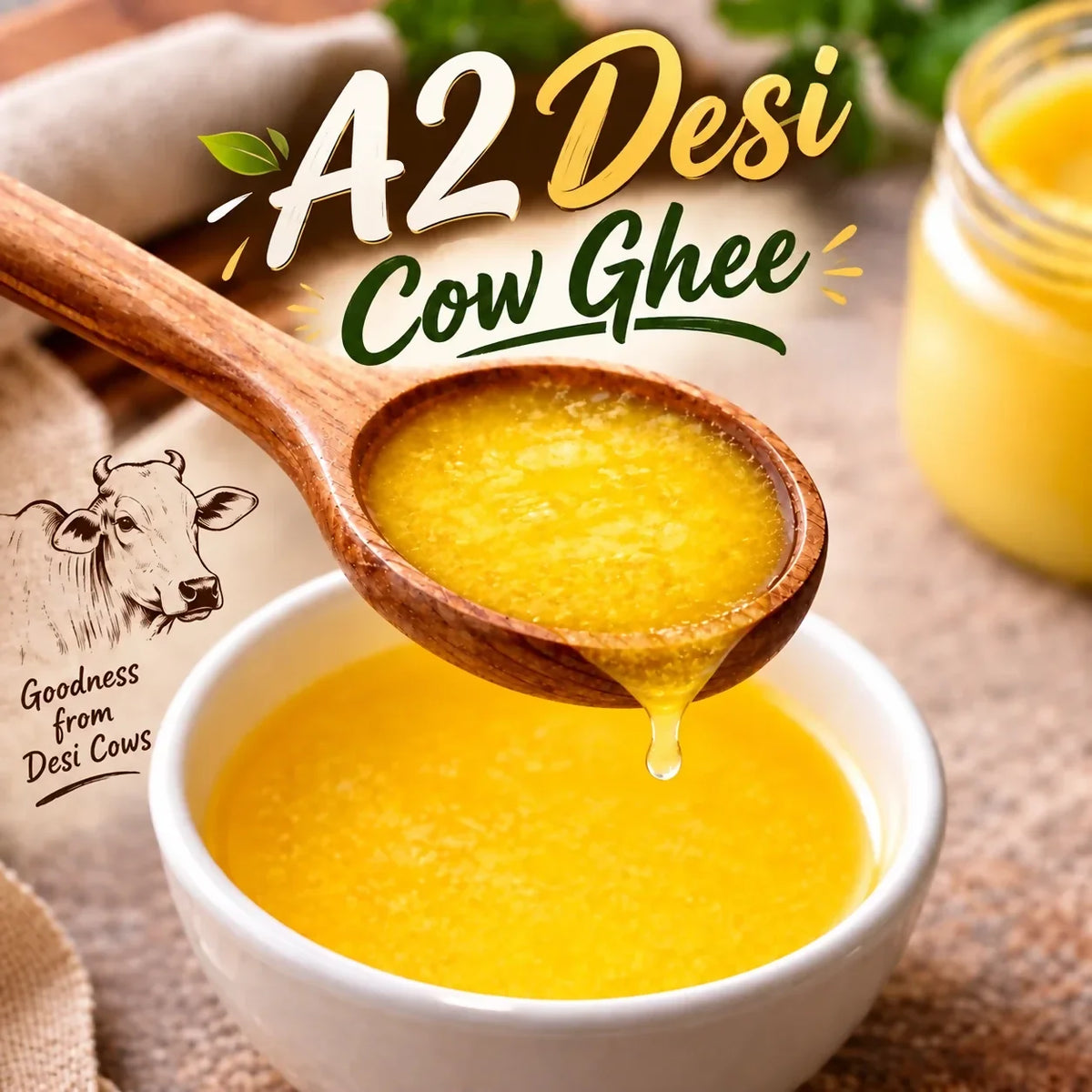 Image 2 of Tenali Ruchulu A2 Pure Desi Cow Ghee