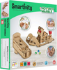 Image 1 of Smartivity Hot Shot Marble 3D Wooden Model Engineering STEM Learning Toy For Kids Ages 6 and Up includes Rubber Bands, Marbles
