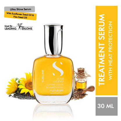Image 8 of Alfaparf Milano Cristalli Liquidi Post Wash Hair Serum With Sunflower Seed & Flax Seed Oil