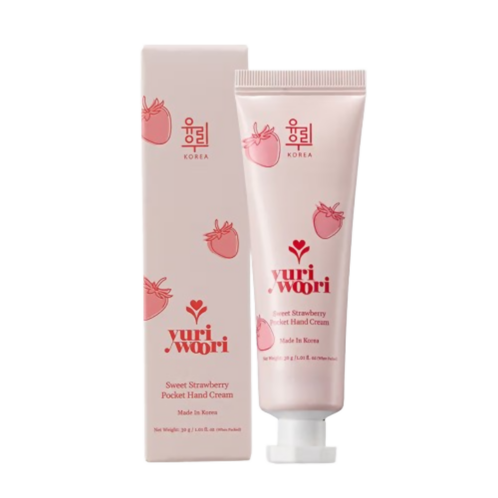 Image 1 of 30 gm / Pack of 1 for the product Yuri Woori Sweet Strawberry Pocket Hand Cream