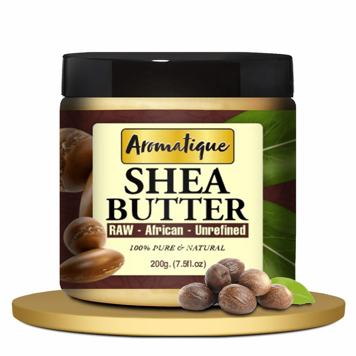 Image 1 of Aromatique African Shea Butter Raw Unrefined ody