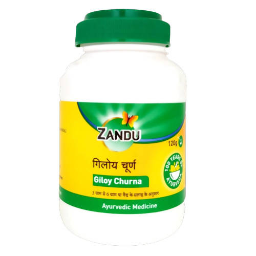 Image 1 of 120 gm for the product Zandu Giloy Churna