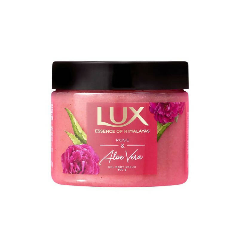 Image 1 of 300 gm / Pack of 1 for the product Lux Essence Of Himalayas Rose & Aloe Vera Gel Body Scrub