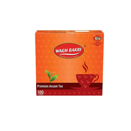 Image 1 of 100 teabags / Pack of 1 for the product Wagh Bakri Premium Assam Tea Bags