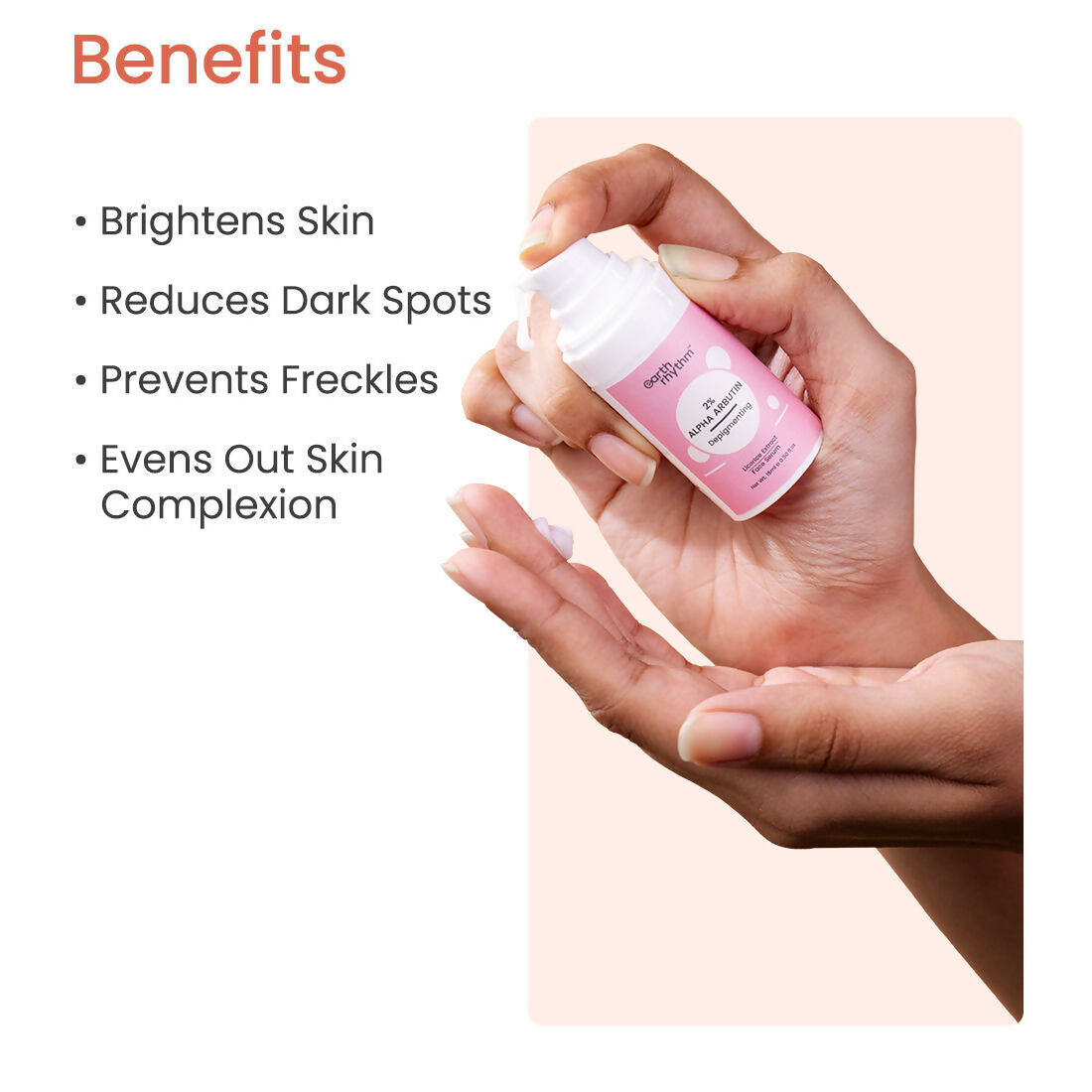Image 3 of Earth Rhythm 2% Alpha Arbutin Depigmenting Face Serum