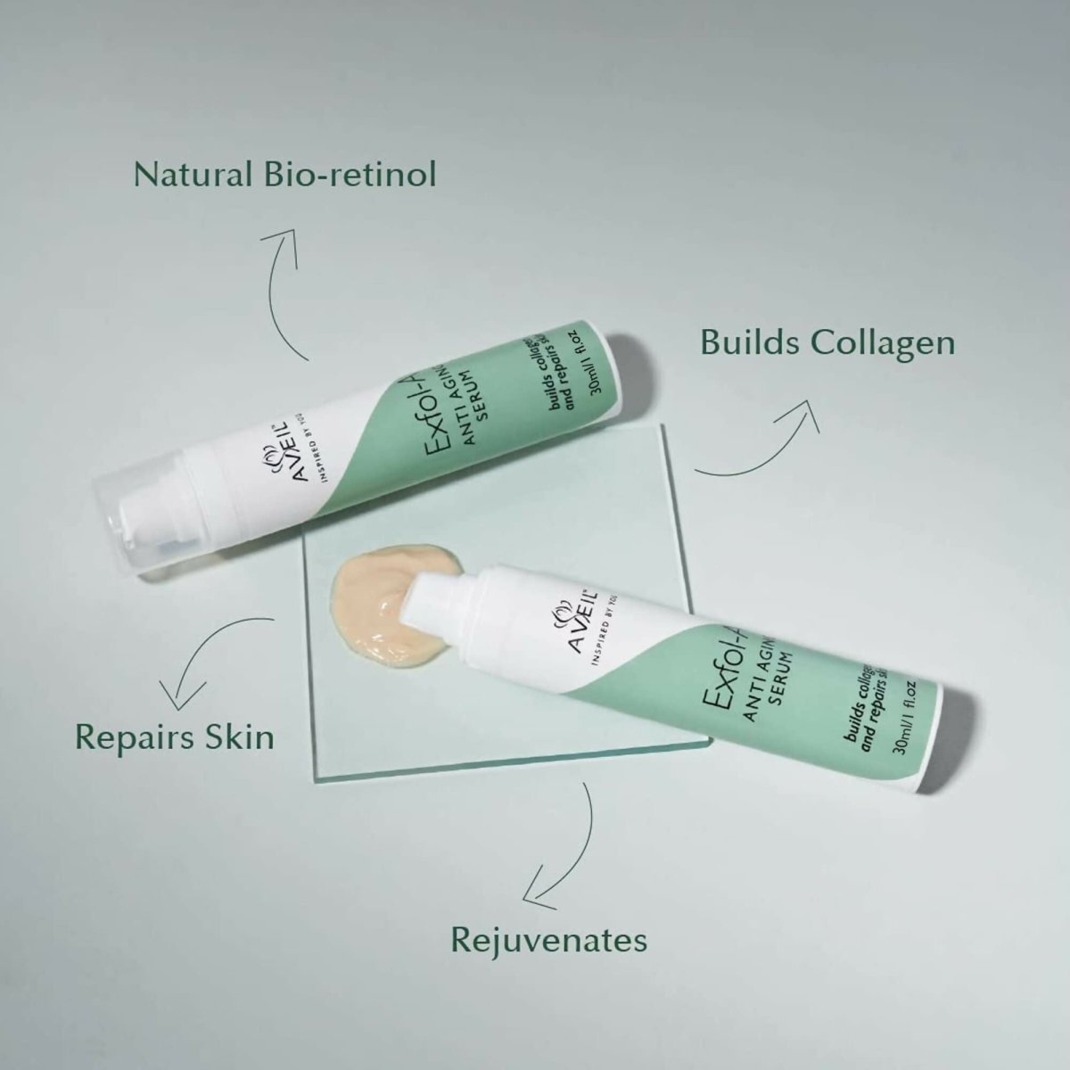 Image 8 of Aveil Exfol-A Anti Aging Face Serum - Renews & Repairs Skin Overnight